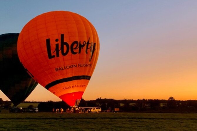 Sunrise Hot Air Balloon Flight over Yarra Valley + Breakfast - Rochford Wines Check-In Before It’s Even Light