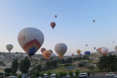 Sunrise Hot Air Balloon Flights in Goreme Valleys - On the Ground Before the Flight: Love Valley and Its Fairy Chimneys