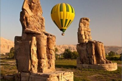 Sunrise Hot air balloon Ride in Luxor - The 45-minute flight over Luxor’s West Bank and temple areas