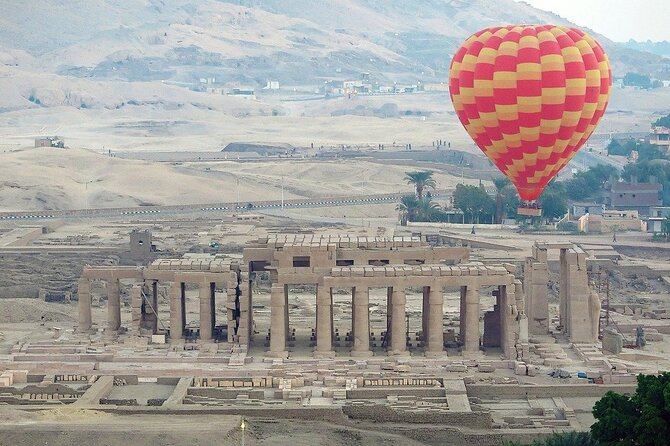 Sunrise Hot Air Balloon Ride in Luxor, Egypt - VIP - Over the Nile: the view that makes the price make sense