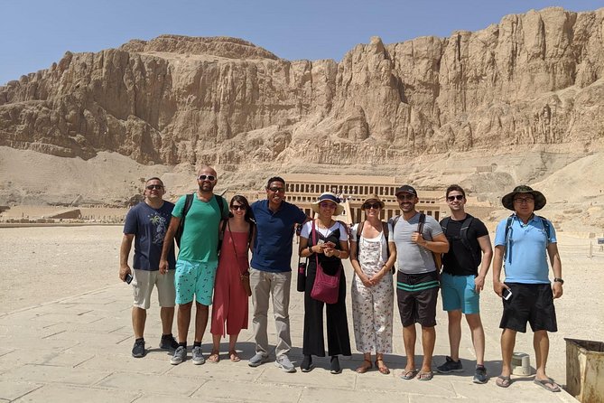 Sunrise Hot Air Balloon with Full Day Tour to the East and West Bank of Luxor - Temple of Hatshepsut and the Colossi of Memnon photo moment