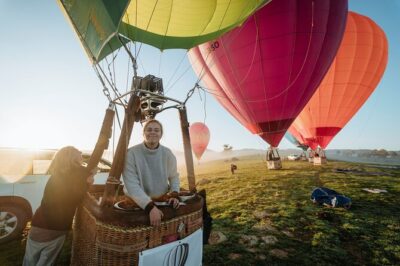 Sunrise Mansfield Hot Air Balloon Flight with GoPro Photo - Your 1-hour flight: what you’ll actually see (and why the route changes)