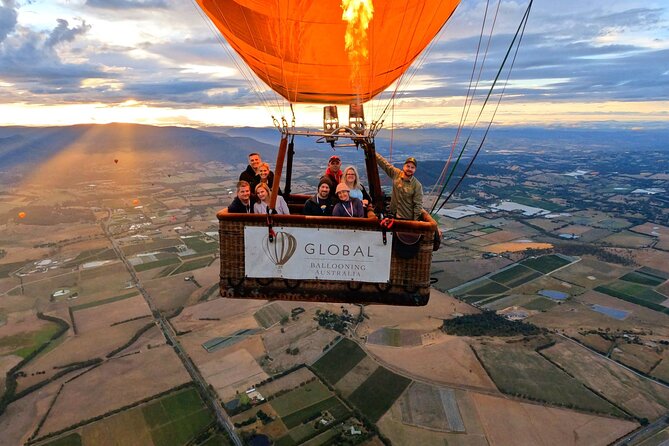 Sunrise Mansfield Hot Air Balloon Flight with GoPro Photo - Getting ready: weather matters, and so does your attitude