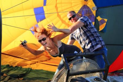 Temecula Wine Country AM Balloon Ride - The flight over Temecula Valley: what you actually see up there