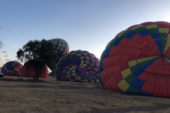 Teotihuacan Shared Hot Air Balloon Air Balloon Tour with Guide - Acolman Ex Convent and Templo Mayor overview