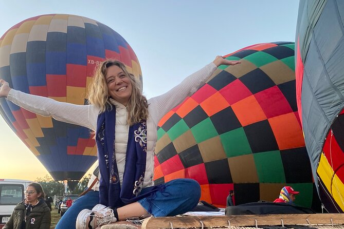 Transportation and Hot Air Balloon Flight Teotihuacán - What the Balloon Flight Feels Like Over the Teotihuacán Valley