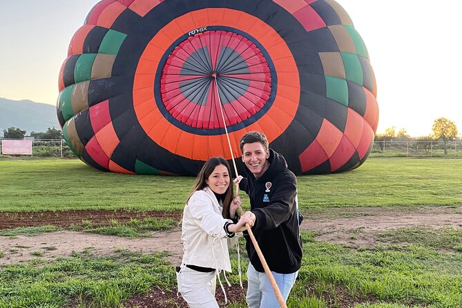 Transportation and Hot Air Balloon Flight Teotihuacán - Archaeological Zone Time: Two Hours to Do It Your Way