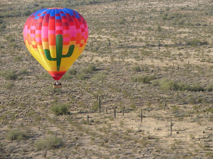 Tucson: Hot Air Balloon Ride with Champagne and Breakfast - In the Air for 45–60 Minutes: Views Plus Desert Spotting