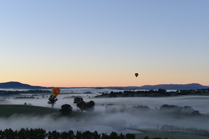 Yarra Valley sunrise balloon flight only - Flying Over Farms, Vineyards, Valleys, and Hills: What to Look For