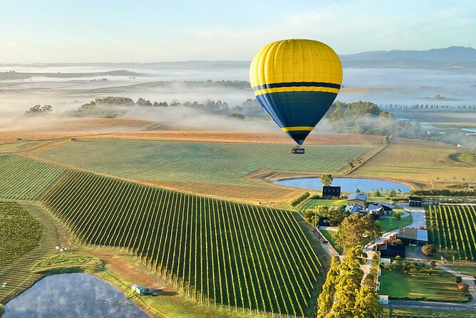 Yarra Valley Sunrise Balloon Flight with GoPro Photos - Helping with the balloon setup: the part that makes you feel included